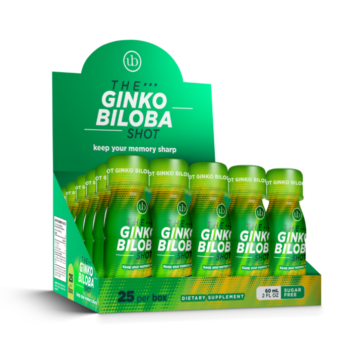 BOX OF GINKO BILOBA SHOT